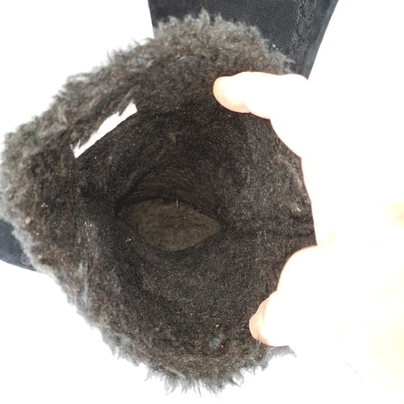 Timberland Women's Mukluk Size 8 Black Suede Pull-on Boots - Picture 10 of 13